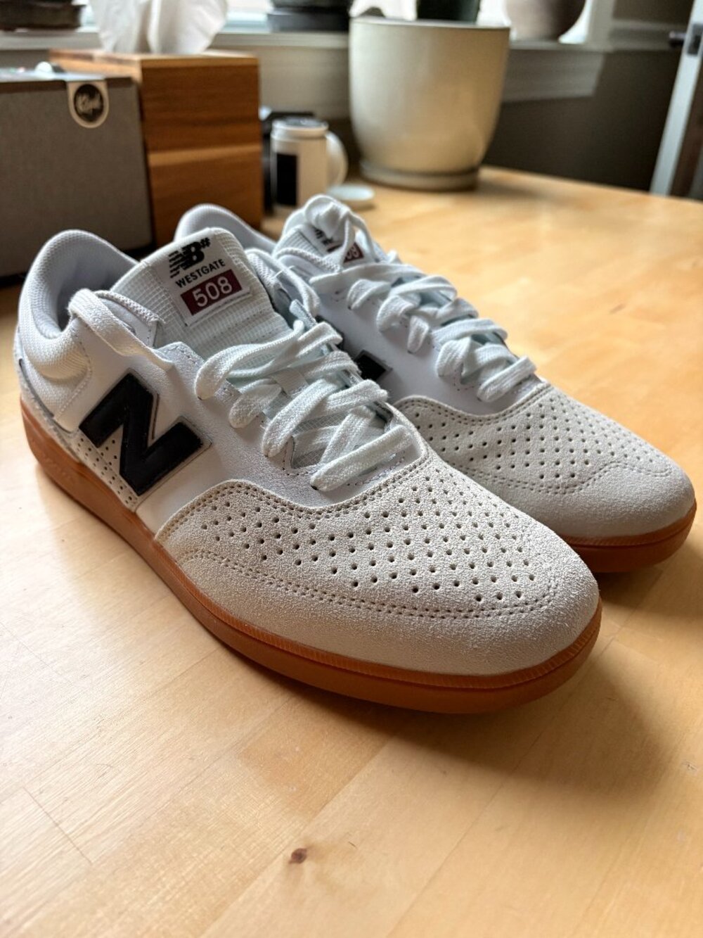 New Balance Skate shoes Numeric Brandon Westgate 508 White/Black